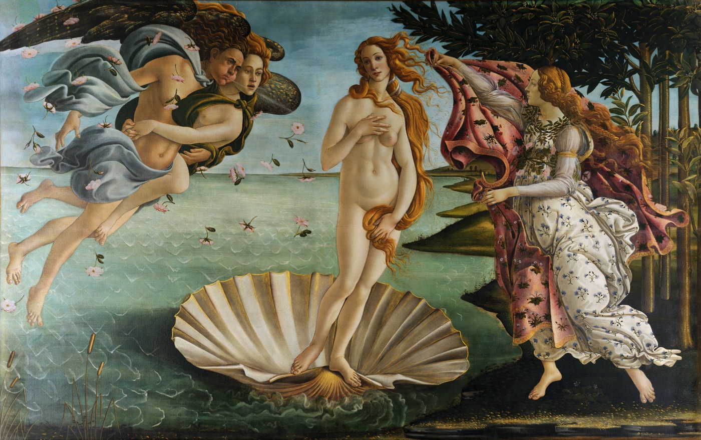 Le Beau et le Laid (Poème sur les antonymes) Botticelli_venus
